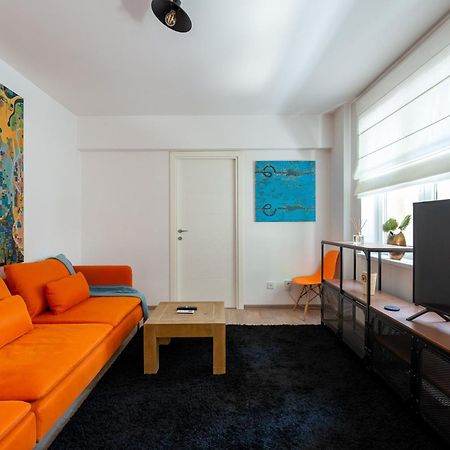 City Center-Cozy One Bedroom Apartment Bukarest Exterior foto