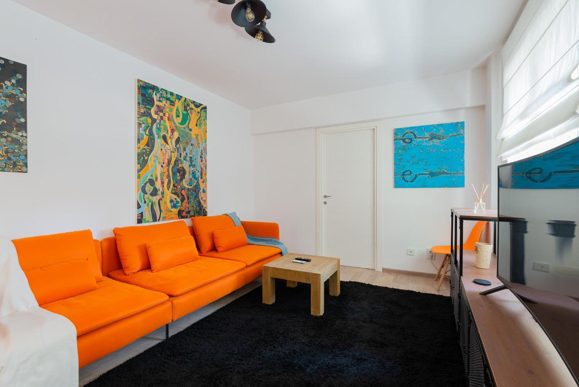 City Center-Cozy One Bedroom Apartment Bukarest Exterior foto