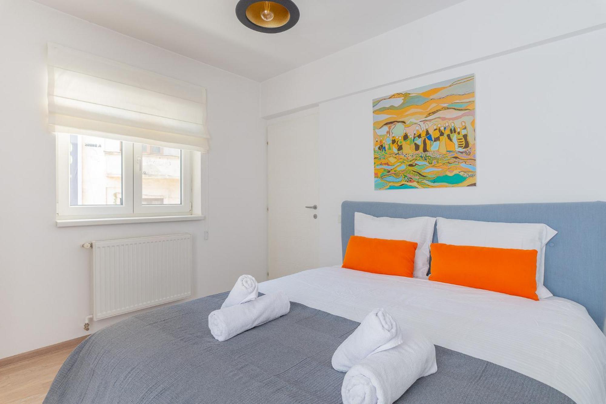 City Center-Cozy One Bedroom Apartment Bukarest Exterior foto