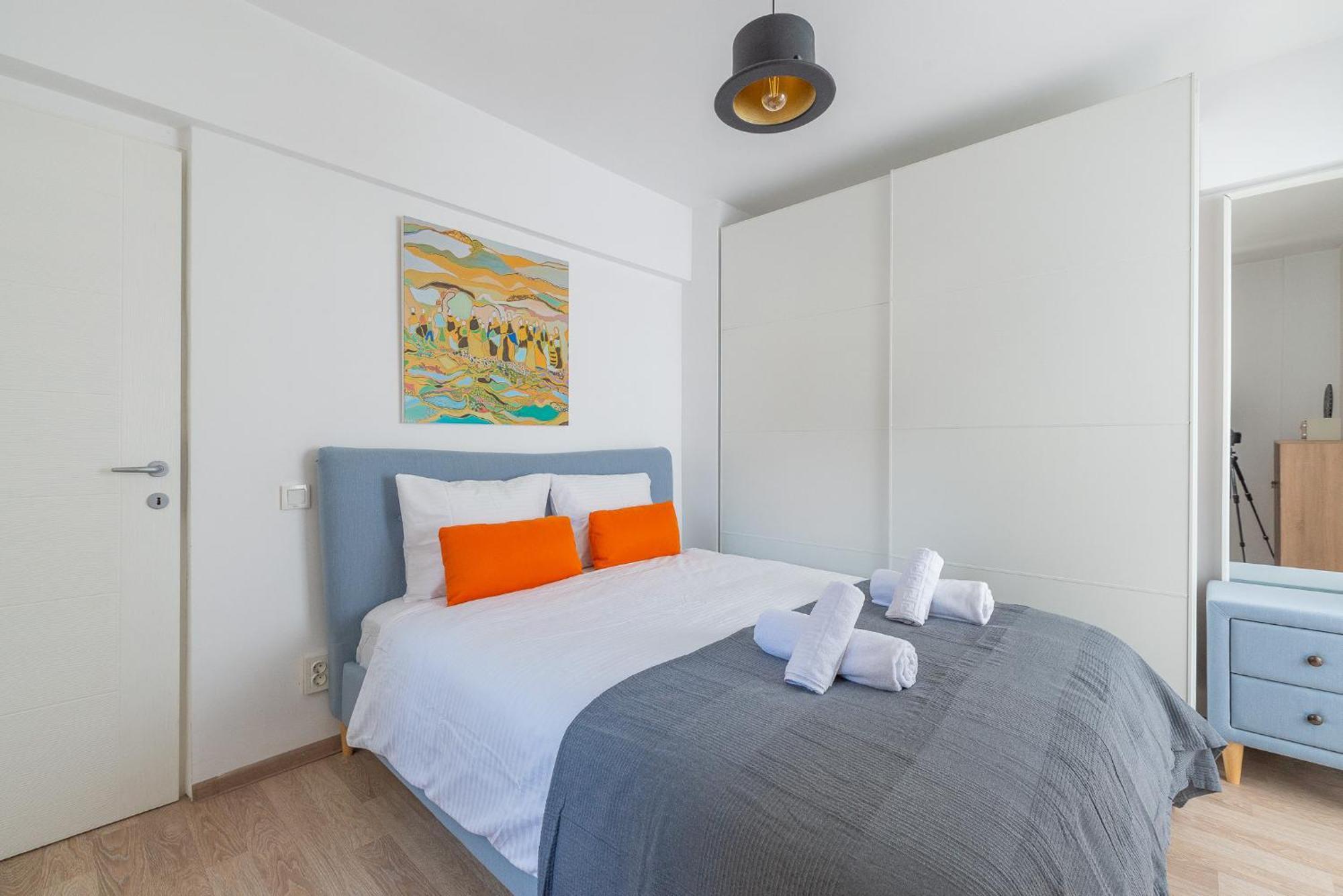 City Center-Cozy One Bedroom Apartment Bukarest Exterior foto