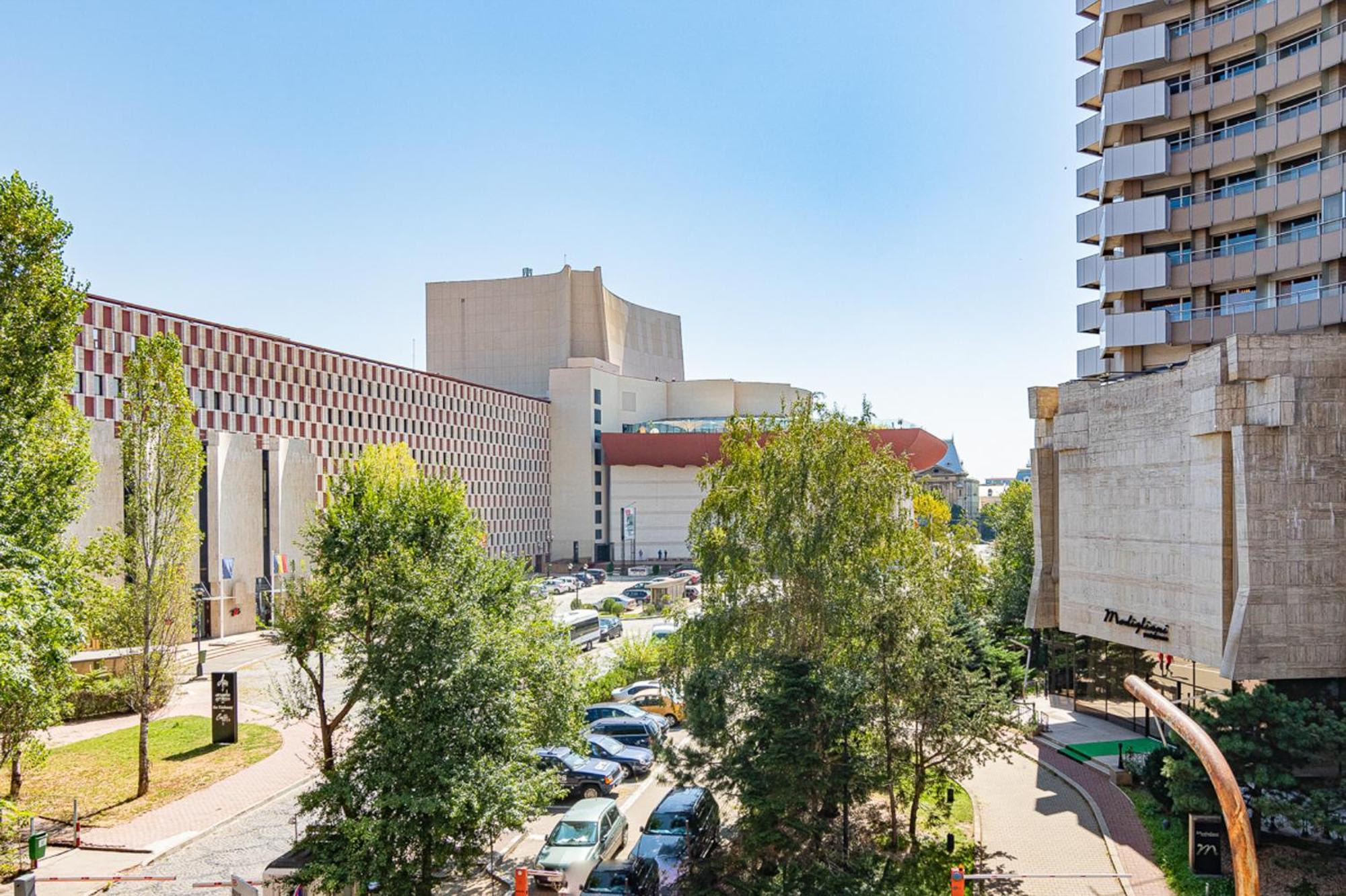 City Center-Cozy One Bedroom Apartment Bukarest Exterior foto